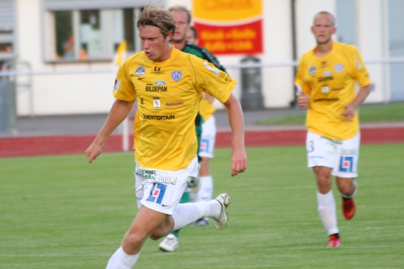 Falkenbergs FF spelar match i Superettan
