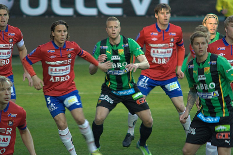 Örgryte IS spelar match i Superettan